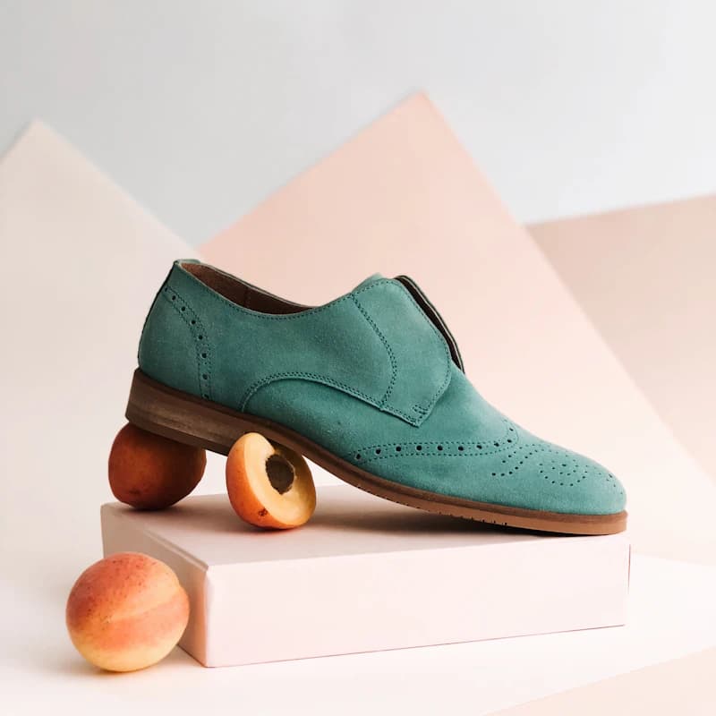 Suede Brogue Shoes